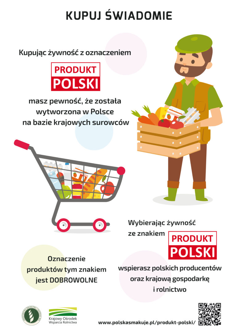 Informacja o propagowaniu POLSKIEGO PRODUKTU